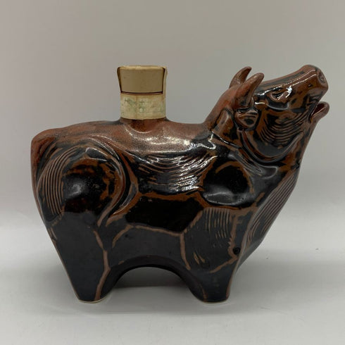 東京都限定◆サントリー ローヤル 干支ボトル 丑歳 茶陶器ボトル 600ml 43% SUNTORY ROYAL 1142g【I1】