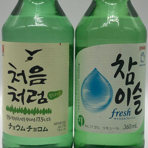 チャミスル 360ml 17% 【6本】セット JINRO リキュール【7-2】