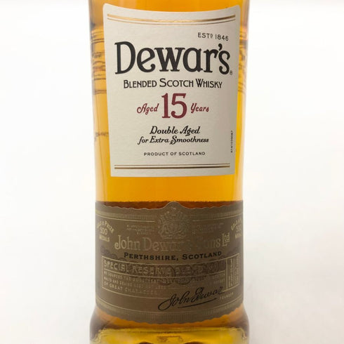 デュワーズ 15年 ダブルエイジド 750ml 40% Dewars スコッチウイスキー【P0】