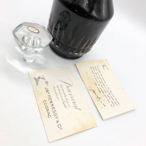 ヘネシー カラフェ バカラ 替え栓&袋付き 700ml 40% Hennessy XO Carafe Baccarat ブランデー【K2】