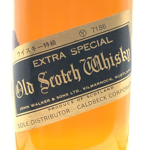 ジョニー ウォーカー ブラックラベル エクストラ スペシャル 金キャップ 760ml 43% Johnnie Walker BLACK LABEL EXTRA SPECIAL スコッチウイスキー【L0】