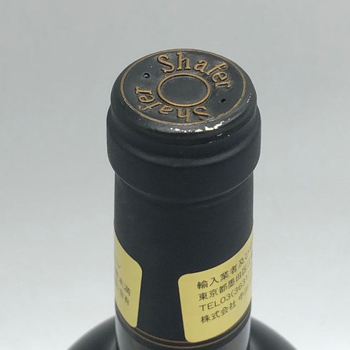 シェーファー ヒルサイドセレクト カベルネソーヴィニョン ナパバレー 1995年 750ml 14.1% Shafer カリフォルニアワイン【A4】