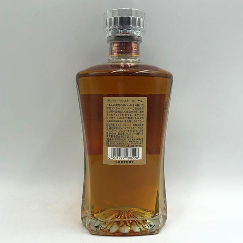 東京都限定◆サントリー ローヤル 1899 スリムボトル 660ml 43% SUNTORY ROYAL SR 【G4】