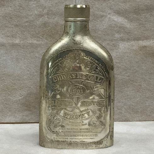 シーバスリーガル 1801 銀製 空瓶 Chivas Regal【H3】
