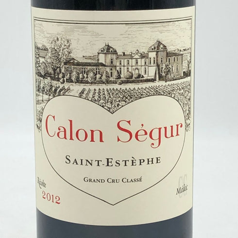 シャトー カロン セギュール 2012 13% 750ml CHATEAU Calon Segur ボルドーワイン【K0】