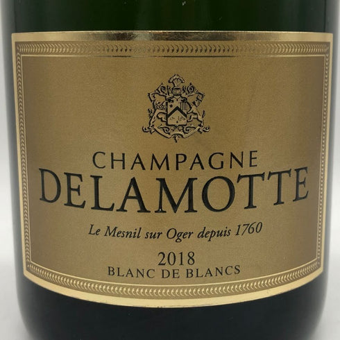 ドゥラモット ブリュット ブラン ド ブラン ミレジメ 2018 750ml 12% DELAMOTTE シャンパン【E0】