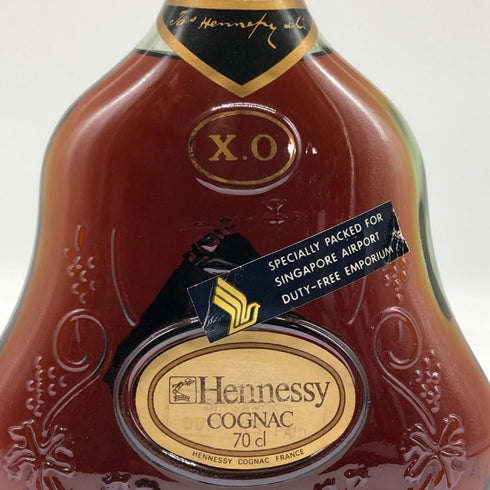 ヘネシー XO 金キャップ グリーンボトル 700ml 40% Hennessy コニャック【C4】