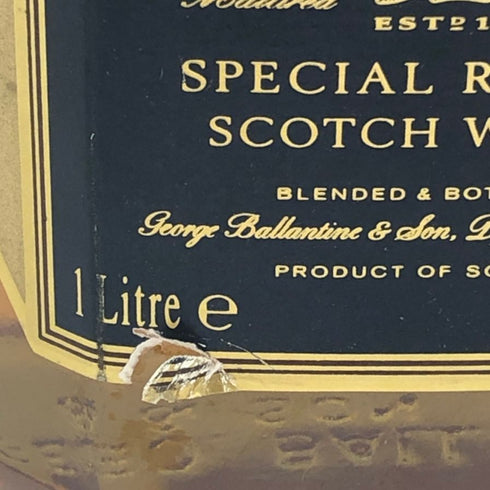 バランタイン 12年 ゴールドシール スペシャルリザーブ 1000ml 43% Ballantine's GOLD SEAL スコッチウイスキー【A2】