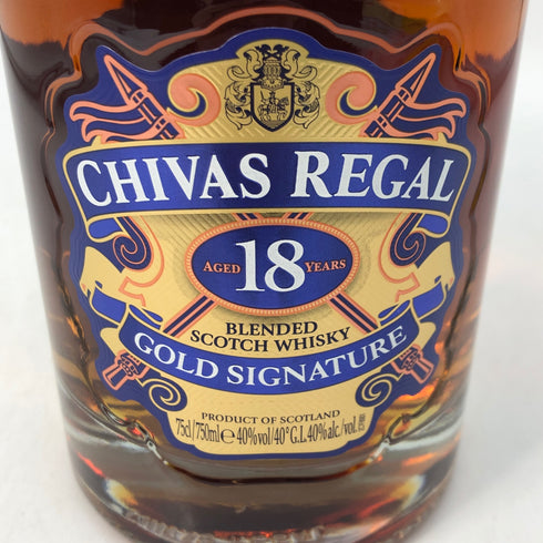 シーバスリーガル 18年 ゴールドシグネチャー 750ml 40% CHIVAS REGAL スコッチウイスキー【H1】