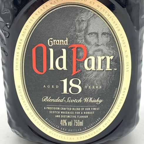 グランド オールドパー 18年 750ml 40% Grand Old Parr スコッチウイスキー【V4】