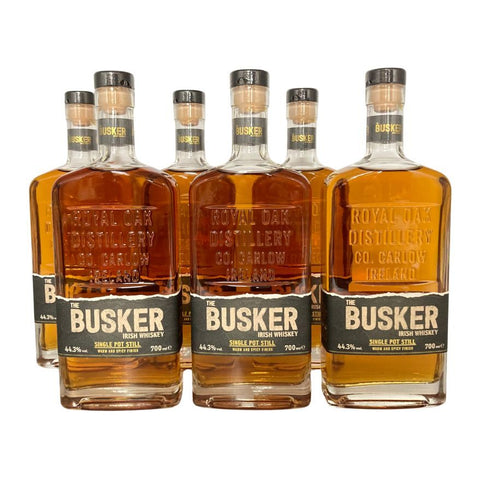 バスカー シングルポットスチル アイリッシュウイスキー 700ml 44.3% BUSKER 6本セット アイリッシュウイスキー【R2】