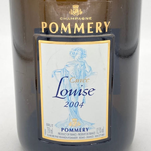 ポメリー キュヴェ ルイーズ 2004 750ml 12.5% Pommery Cuvée Louise シャンパン【M4】
