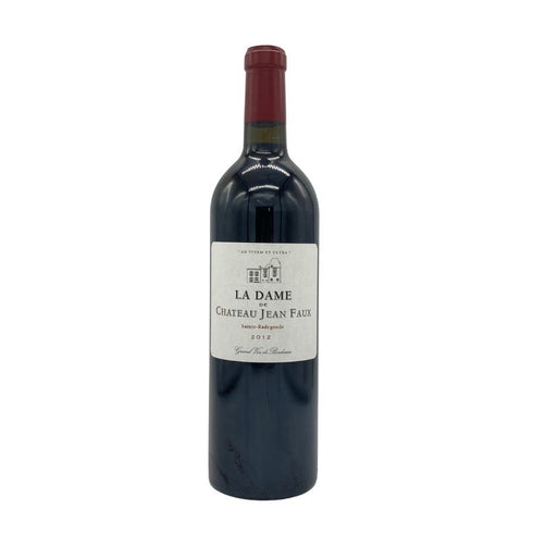 ラ ダム シャトー ジャン フォー 2012 750ml 13.5% La Dame de Chateau Jean Faux ボルドーワイン【D2】
