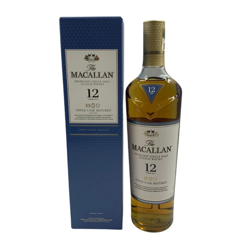 マッカラン 12年 トリプルカスク 700ml 40% The MACALLAN スコッチウイスキー【X1】