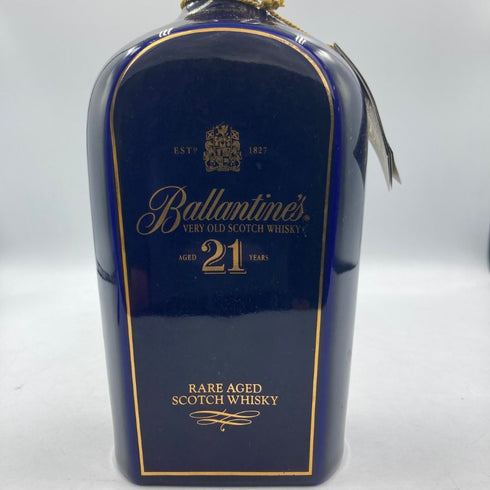 バランタイン 21年 陶器ボトル 700ml 43% Ballantine's スコッチウイスキー1465g【N】