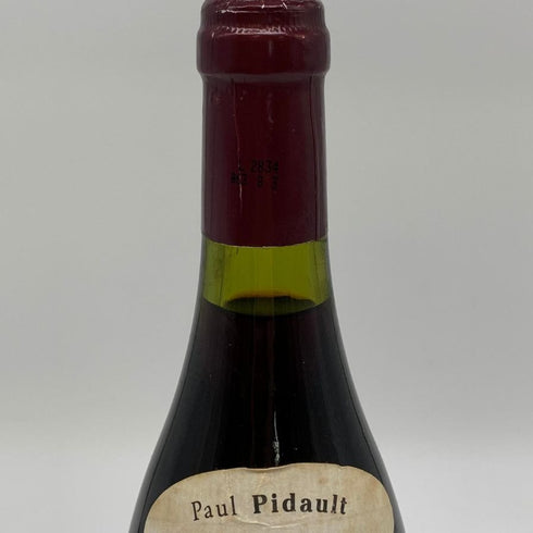 ポール ピドー ヴォーヌロマネ 1996 750ml 14% Paul Pidault Vosne-Romanee ブルゴーニュワイン【M4】