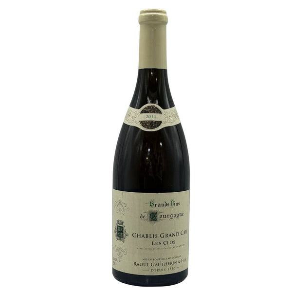 ドメーヌ ラウル ゴートラン シャブリ 2014 グランクリュ レ クロ 750ml 13.5% Domaine Raoul Gautherin 白ワイン【B3】