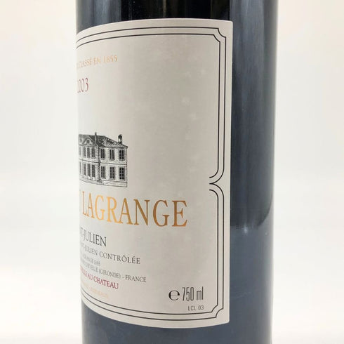 シャトー ラグランジュ サンジュリアン 2003 13% 750ml CHATEAU LAGRANGE SAINT JULIEN ボルドーワイン【E1】