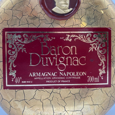 バロン ドゥヴィニャック アルマニャック ナポレオン 700ml 40% Baron Duvignac ARMAGNAC NAPOLEON 1334g【SKU】