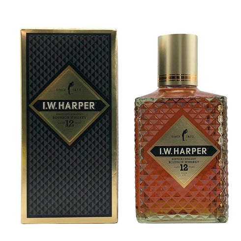 IW ハーパー 12年 旧ボトル 750ml 43% I.W.HARPER バーボン【A】