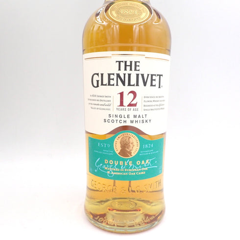【セット】グレンリベット ダブルオーク 12年 700ml The Glenrivet 4本セット【SKU】