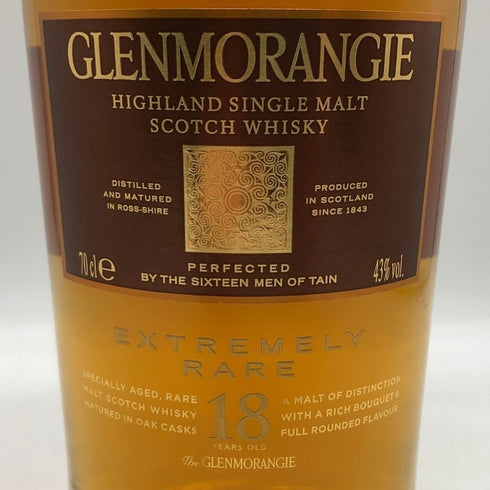 グレンモーレンジ 18年 エクストリーム レア ウイスキー 700ml 43% GLENMORANGIE EXTREME RARE スコッチウイスキー【K0】