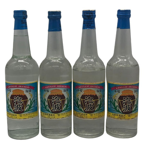 【4本セット】波照間酒造所 泡波 600ml 30% AWANAMI 泡盛【7-10】