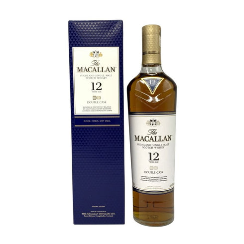 ザ マッカラン 12年 ダブルカスク 700ml 40% The MACALLAN 箱付 スコッチウイスキー【Y】