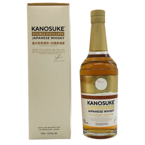 東京都限定◆嘉之助蒸留所×日置蒸留所 ダブルディスティラリー 700ml 53% KANOSUKE HIOKI 【E】