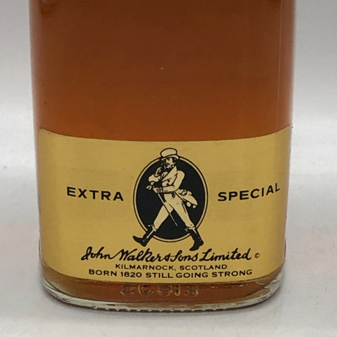 ジョニー ウォーカー ブラックラベル エクストラ スペシャル 特級 黒金キャップ 750ml 43% Johnnie Walker Black Label Extra Special スコッチウイスキー【A0】