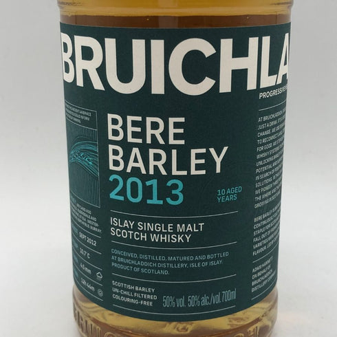 ブルックラディ ベアバーレイ 2013 50% 700ml Bruichladdich Bere Barley スコッチウイスキー【O2】