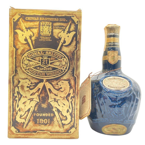 シーバス ブラザーズ ロイヤルサルート 21年 青陶器 700ml 40% Chivas Brothers ROYAL SALUTE 1224g【P】