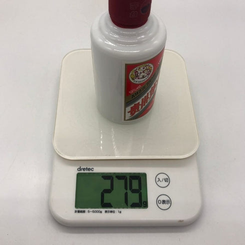 貴州茅台酒 マオタイ酒 天女ラベル 2022 ミニボトル 陶器 100ml 53% MOUTAI KWEICHOW 中国酒279g【B4】