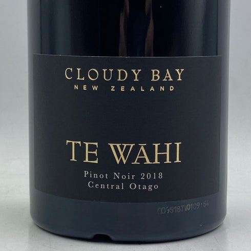 クラウディー ベイ テ ワヒ 2018 750ml 13.5% Cloudy Bay TE WAHI 赤ワイン【A4】