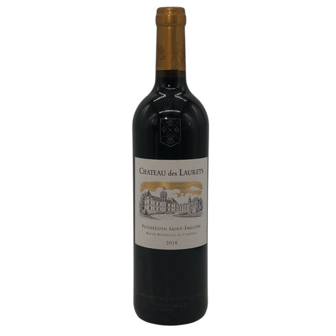 シャトー デ ローレ 2016 750ml 14% Chateau des LAURETS ボルドーワイン【K0】