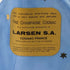 ラーセン バイキング シップ ライトブルー 青陶器 40% 700ml Larsen コニャック1333g【E1】