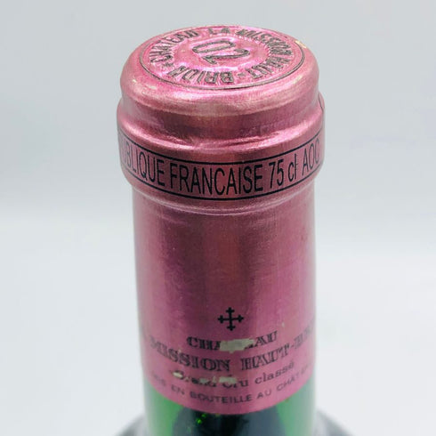 シャトー ラ ミッション オーブリオン 2002 750ml 13.5% CHATEAU HAUT BRION ボルドーワイン【A4】