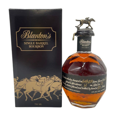 ブラントン シングルバレル ブラックラベル 2023 750ml 40% Blanton's SINGLE BARREL BLACK LABEL バーボン【J4】