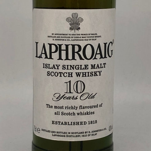ラフロイグ 10年 旧ボトル 750ml 43% LAPHROAIG スコッチウイスキー【R1】