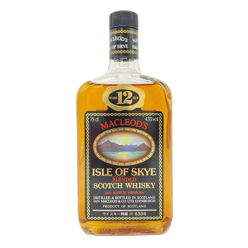マクラウド アイル オブ スカイ 12年 750ml 43% MACLEODS ISLE OF SKYE 【L1】