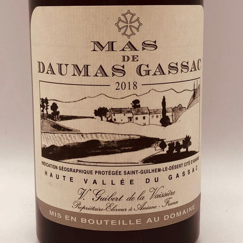 マス ド ドマ ガサック ルージュ 2018 750ml 14% Mas de Daumas Gassac フランスワイン【N2】
