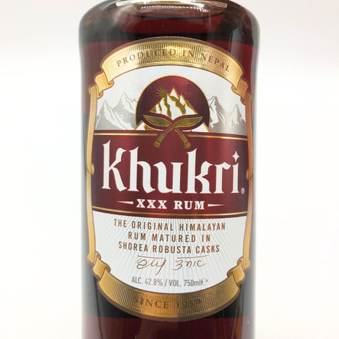 ククリ XXX ラム ネパール 42.8% 750ml Khukri リキュール【D1】