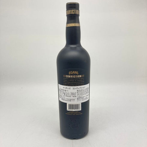イーガンズ 10年 コンヴィクション 700ml 46% Egan's Conviction アイリッシュウイスキー【O1】