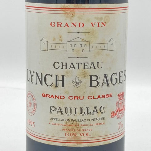 シャトー ランシュ バージュ 1995 375ml 13% CHATEAU LYNCH BAGES ボルドーワイン【W】