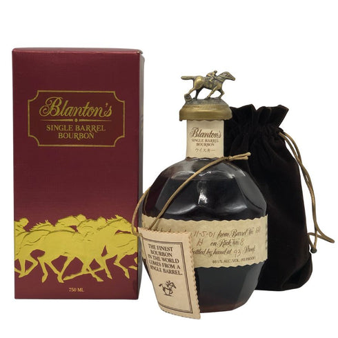 ブラントン シングルバレル 11/5/01 750ml 46.5% Blanton's SINGLE BARREL バーボン【L4】