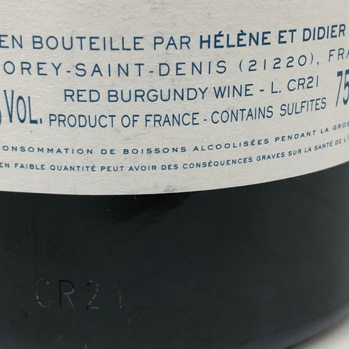 ディディエ アミオ クロ ド ラ ロッシュ グランクリュ 2021 750ml 14% Didier Amiot Clos de la Roche Grand Cru ブルゴーニュワイン【P】