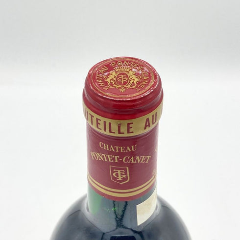 シャトー ポンテ カネ 1990 750ml 13% Chateau PONTET CANET ボルドーワイン【P2】
