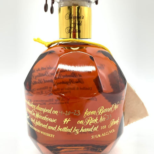 ブラントン ゴールドエディション 2023 バーボン 750ml 51.5% Blanton's Gold Edition バーボン【R1】