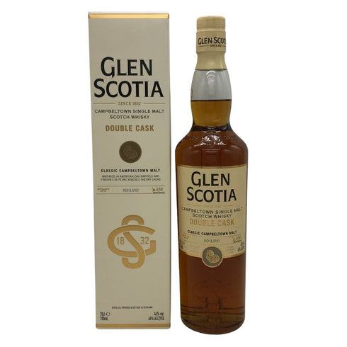 グレンスコシア ダブルカスク リッチ&スパイシー 700ml 46% GLEN SCOTIA DOUBLE CASK Rich&spicy スコッチウイスキー【B4】