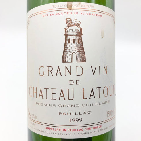 シャトー ラトゥール 1999 1500ml 空き瓶 CHATEAU LATOUR【E1】